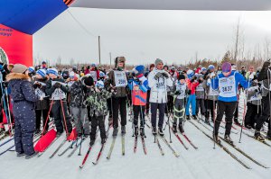 Нефтеюганцы присоединились к массовому всероссийскому забегу «Лыжня России- 2020».